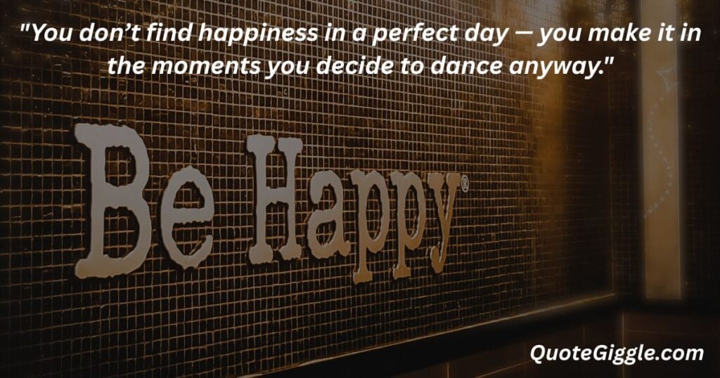 Motivational inspiring quotes for When You Feel Like Life is a Struggle 26 Image representing joy and happiness, with a motivational quote about choosing to dance through struggles — by QuoteGiggle.com. Best for motivational inspiring quotes for when you feel like life is a struggle.