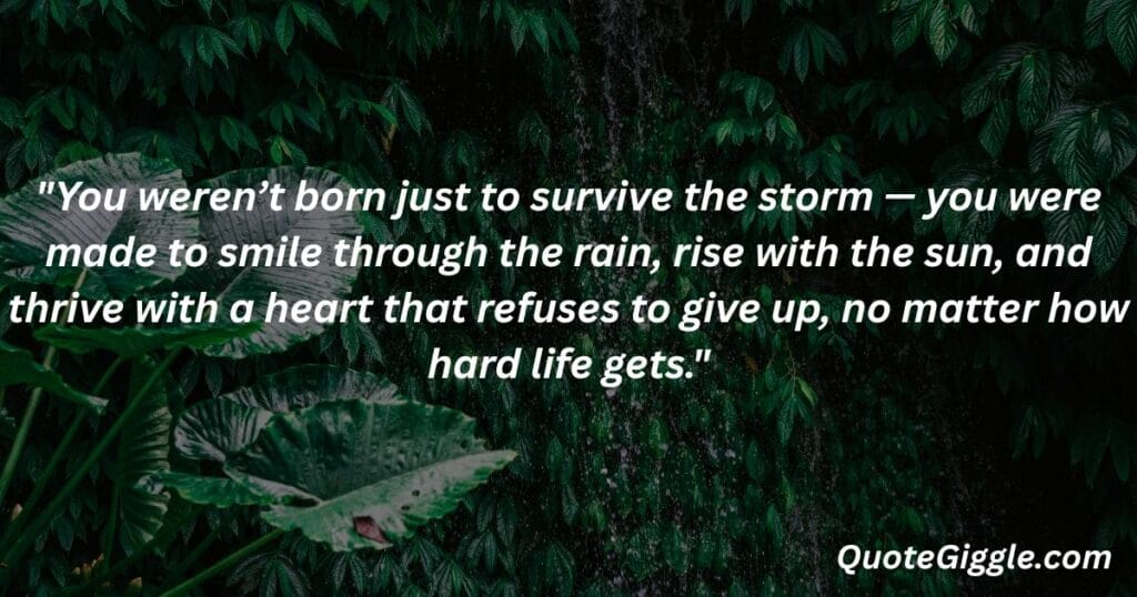Motivational inspiring quotes for When You Feel Like Life is a Struggle 3 Inspiring quote image showing simple joys and emotional strength during hard times — by QuoteGiggle.com. Perfect for motivational inspiring quotes for when you feel like life is a struggle.